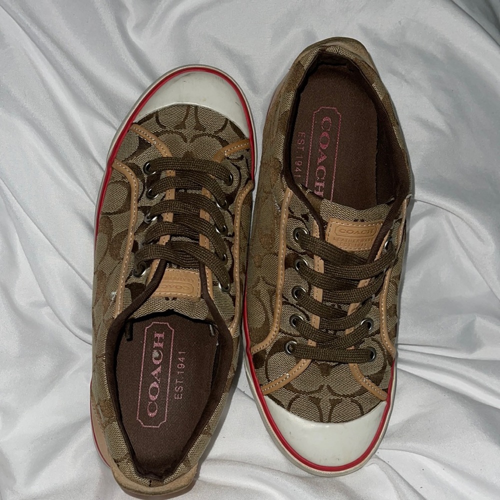 Coach sneakers 8.5 M